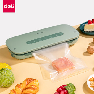 เครื่องซีลสูญญากาศ  เครื่องซีลถุง vacuum sealer machine ใช้ได้ 5 โหมด ถนอมความสดได้ดี แถมฟรี ถุง 10ใบ Alizmart