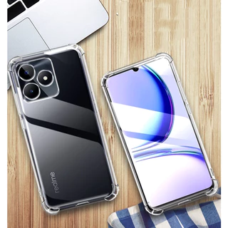 018 เคสใส กันกระแทก Realme 15 C75 C71 Note60 50 C61 C53 C51 C55 C35 C30S C33 C17 C11 2021 C20 C21 C25 C21Y C25 Narzo50i