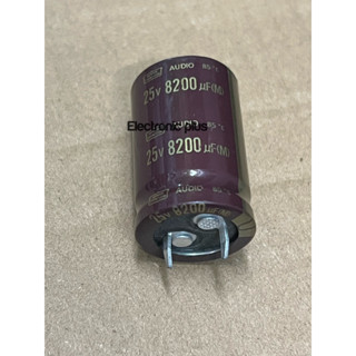 &lt;ร้านไนไทย ส่งเร็ว &gt;capacitor ตัวเก็บประจุ ซี 8200uf 25v 2ขา พร้อมส่ง