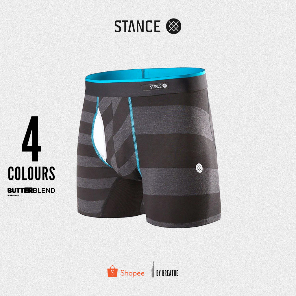 STANCE กางเกงในชาย "MARINER" SUPERIOR BUTTER BLEND BOXER BRIEF WITH DUAL LAYER