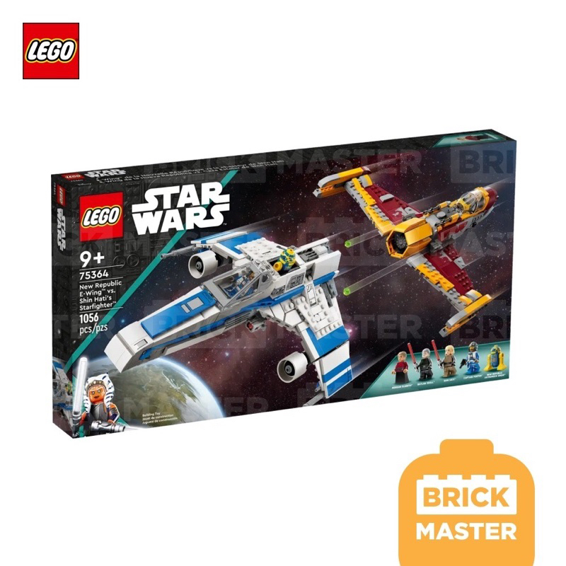 Lego 75364 New Republic E-Wing vs. Shin Hati’s Starfighter Star Wars (ของแท้ พร้อมส่ง)