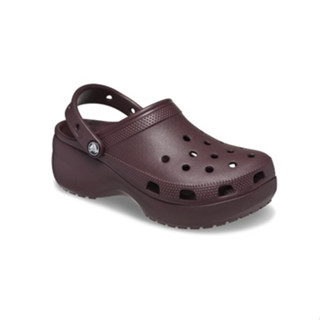 Crocs Classic Platform Clog สีโกโก้ ฮิตสุด แรงสุด รองเท้า ครอคส์ ผู้หญิง พื้นหนา