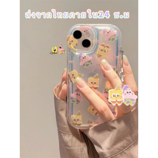 🖤ส่งจากไทยใน24ชม.🖤เคสไอโฟน 14 13 12 11 Pro Max เคส iPhone 11 การ์ตูน พร้อมจี้ พกง่ายๆ การป้องกันการตก Case