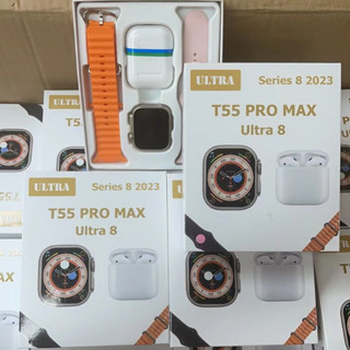 T55 Pro max Ultra Smart Watch 2023 หูฟัง นาฬิกา สมาร์ทวอช