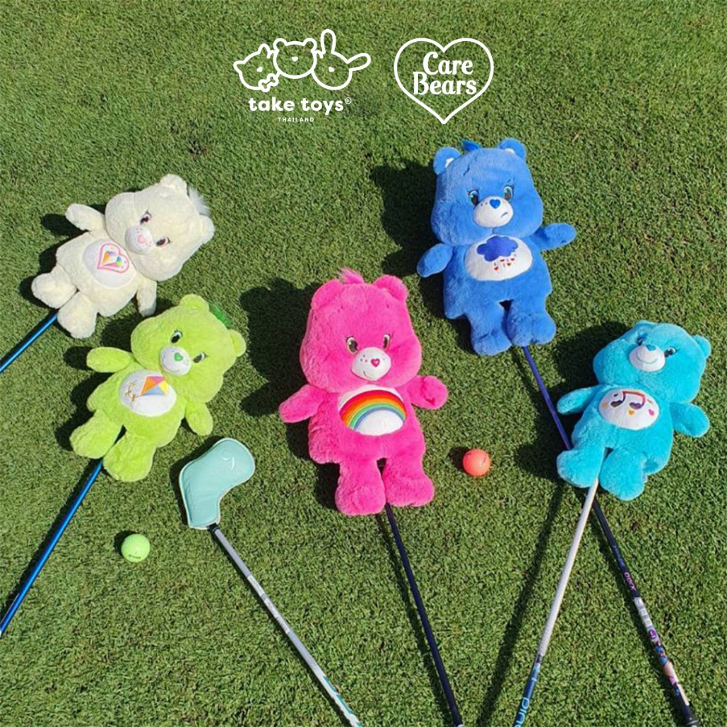 Care Bears Golf Cover( Woods/Driver) -ปลอกคลุมหัวไม้กอล์ฟ Care Bears
