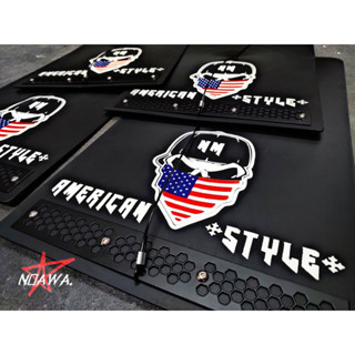 บังโคลนรถยนต์ NM SKULL AMERICAN แต่งทรงอเมริกัน แต่งสไตล์อเมริกา