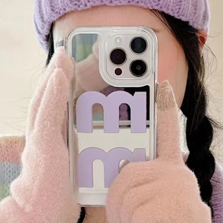 💕จัดส่งภายใน24ชั่วโม💕For iPhone 11 12 13 14 pro max case เคสไอโฟน 11 iphone 13 กระจกเงา เคสป้องกันการตก soft case