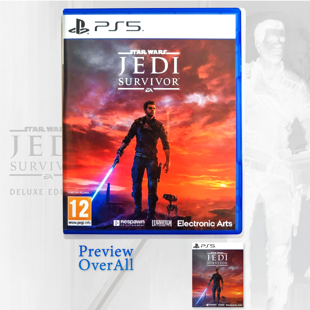 Jedi Survivor กล่องเกมส์PS5 กล่องเปล่า เกมส์ Jedi Survivor