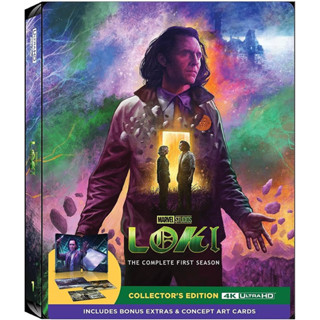 [Pre-Order] Loki: The Complete First Season (Steelbook/4K + Blu-ray แท้)