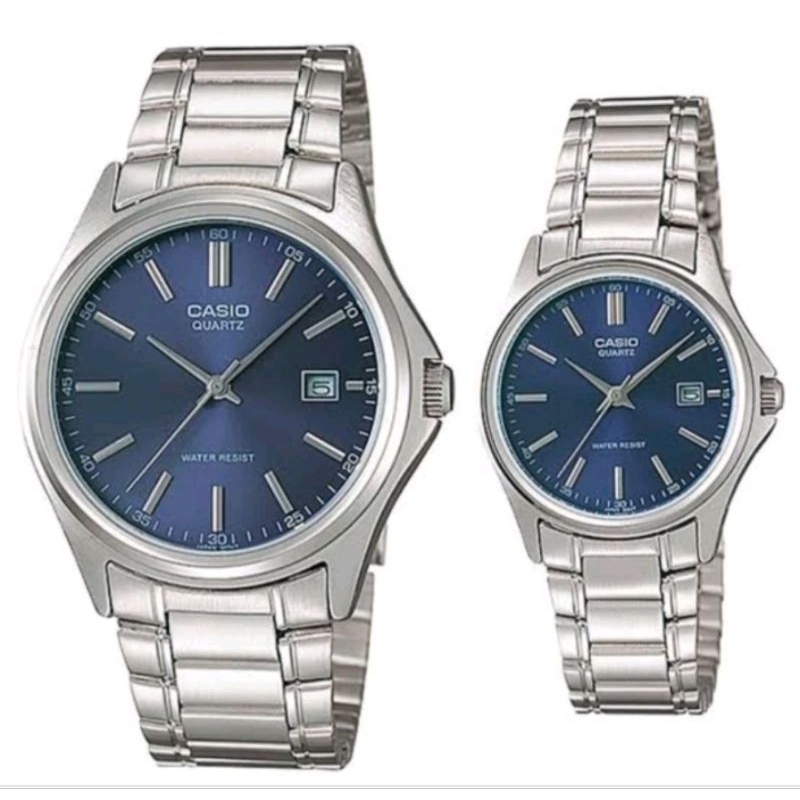 Casio นาฬิกาคู่รัก สายสแตนเลส รุ่น MTP-1183Aของแท้ 100%รับประกันสินค้า 1 ปีเต็ม