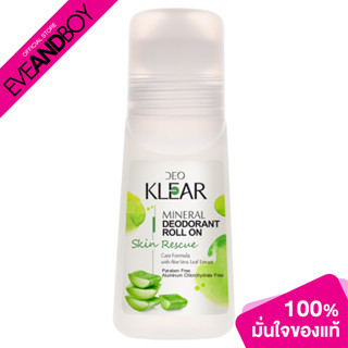 DEOKLEAR - Skin Rescue Mineral Deodorant Roll-On 65 g.