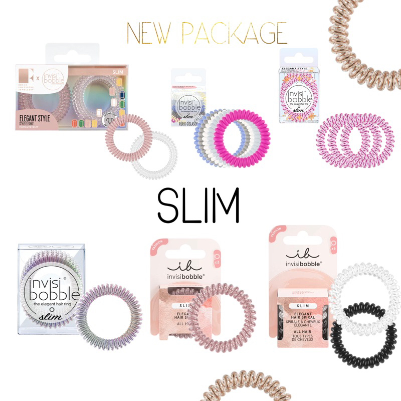 พร้อมส่ง🎉 INVISIBOBBLE ยางรัดผม รุ่น Slim แบ่งขาย 1 เส้น