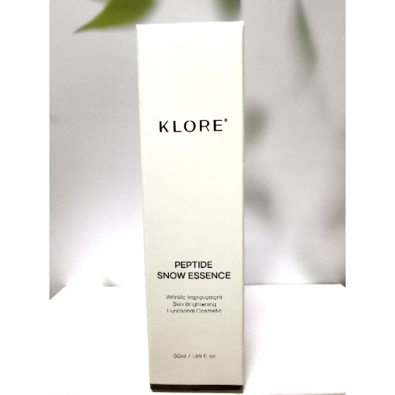 KLORE Peptide Snow Essence