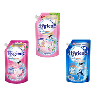 Hygiene ไฮยีน เอ็กซ์เพิร์ท วอช น้ำยาซักผ้า กลิ่นซันคิส บลูมมิ่ง 600 มล. 1 ถุง