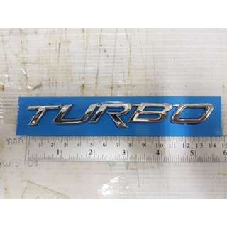 Logo Turbo ขนาด14cm งานพลาสติก