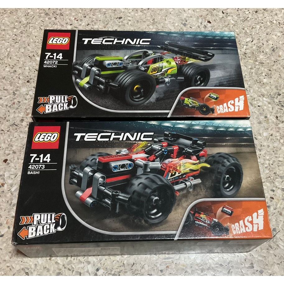 42072 Lego Tecnic WHACK! + 42073 Lego Technic BASH!