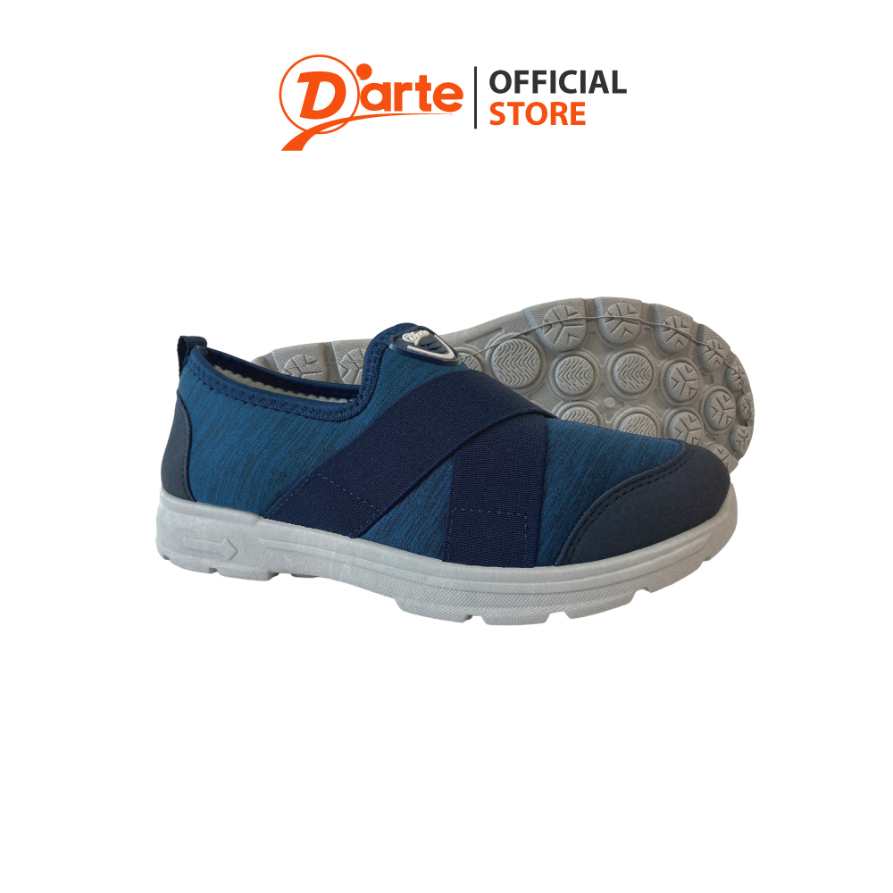 D'ARTE รองเท้าผ้าใบแฟชั่น รองเท้าผ้าใบเสริมส้น รุ่น D53-23286