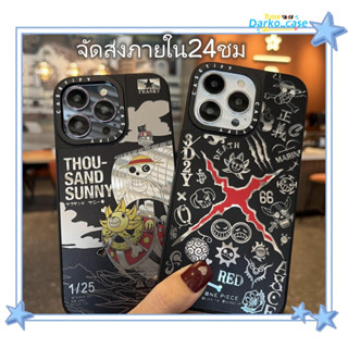 🎈จัดส่งภายใน24ชม🎈เคส for iPhone 11 14 Pro Max Case for iPhone 12 13 ป้องกันการตก การป้องกัน การ์ตูน วันพีช เชิงนามธรรม