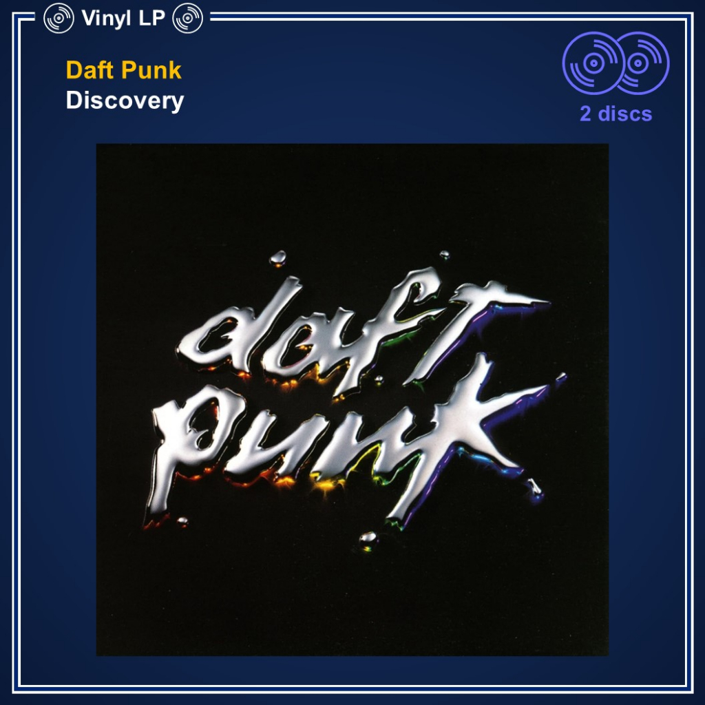 [แผ่นเสียง Vinyl LP] Daft Punk - Discovery [ใหม่และซีล SS]