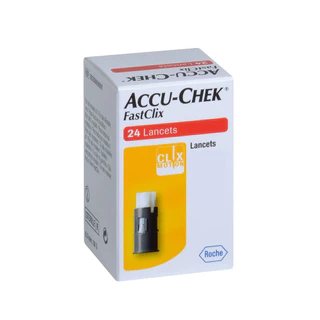 Accu-Chek Fastclix kit 24'S เข็มเจาะปลายนิ้ว แอคคิว-เช็ค ฟาสคลิก ขนาด 24 เข็ม