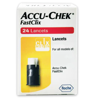 Accu-Chek Fastclix kit 24'S เข็มเจาะปลายนิ้ว แอคคิว-เช็ค ฟาสคลิก ขนาด 24 เข็ม