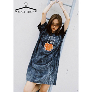 เสื้อยืดOVERSIZE ผ้าcotton ฟอกนิ่ม สกรีนพรีเมี่ยม งานพร้อมส่ง