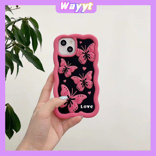 💖จัดส่ง24ชม💖iPhone 14 13 12 11 Pro Max เคส for เคสไอโฟน11 การ์ตูน บางเบาพกพาง่าย Y2k ผีเสื้อ วัสดุซิลิโคน หวานเท่ Case