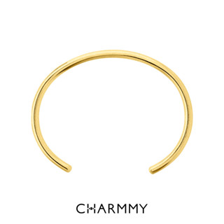 CHARMMY C Bangle Silver 925 กำไลข้อมือ เงินแท้ 925