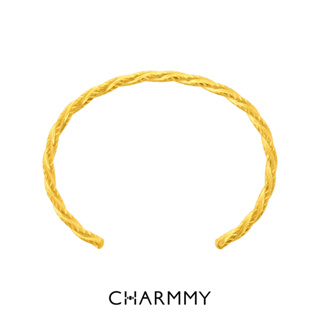 CHARMMY Endless Rope C Bangle Silver 925 กำไลข้อมือ เงินแท้ 925