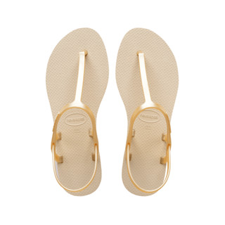 HAVAIANAS รองเท้าแตะ YOU PARATY METALLIC BEIGE CREAM รุ่น 41484700121CMXX