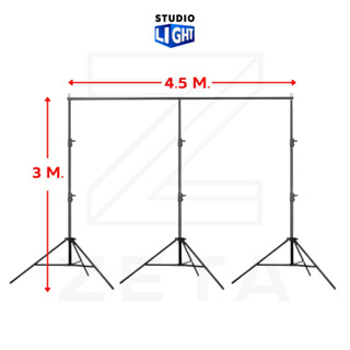 โครงฉาก ขนาด 3x4.5 เมตร ฉากถ่ายรูป ฉากสตูดิโอ ฉากไลฟ์สด โครงฉากสตูดิโอ ถ่าย Video BACKGROUND เซ็ตฉาก Backdrop