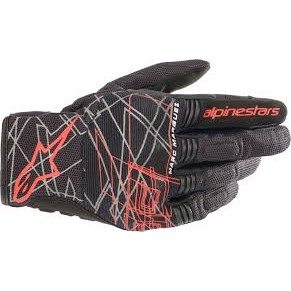 ถุงมือ Alpinestars MM93 Losail V2 Black ลายนักแข่ง Marc Marquez