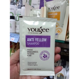 Yougee Anti Yellow shampoo ยูจี แชมพู ขจัดไรเหลือง ปริมาณ30 มล.