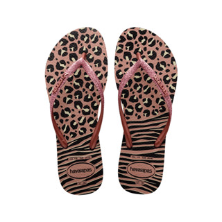 HAVAIANAS รองเท้าแตะ SLIM ANIMALS MIX BLACK รุ่น 41479641924BKXX