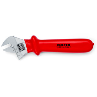 ประเเจเลื่อน KNIPEX NO.98 07 250 Adjustable Wrench (260mm.) Factory Gear By Gear Garage