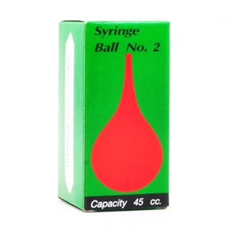 Syringe Ball ไซริงค์บอล ดูดน้ำมูกเด็ก เบอร์ 1-3 ลูกยางแดง ดูดน้ำมูก ไซริ้ง ไซริ้งบอล