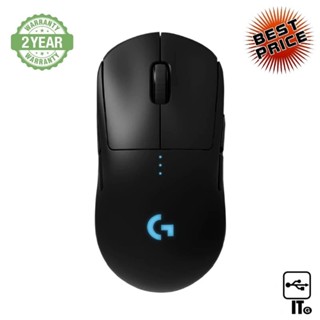 WIRELESS MOUSE LOGITECH G PRO ประกัน 2Y เมาส์เกมมิ่ง