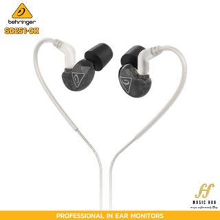 หูฟังอินเอียร์ Behringer SD251-CK Studio Monitoring Earphones