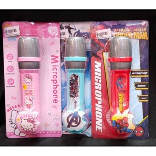 ของเล่นเด็กซื้อ1ชิ้นฟรี1ชิ้นไมโครโฟนลายการ์ตูนร้องได้จริงๆคะ