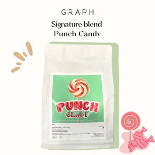 GRAPH - เมล็ดกาแฟ Signature blend - Punch Candy 250g (exp.05/11/2023)