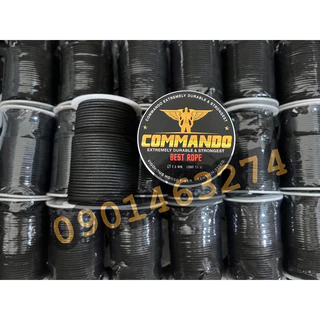 เชือกไดนีม่าขนาด2มิล 2.5มิล และ3มิล แบรนด์commando ยาว2เมตร 4เมตร และ10เมตร