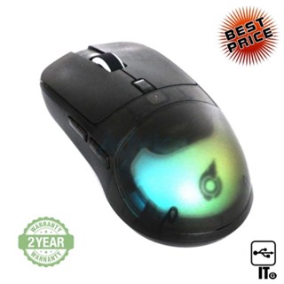 WIRELESS MOUSE LOGA SHINRYU PRO BLACK ประกัน 2Y เมาส์เกมมิ่ง เมาส์เล่นเกม เมาส์ เมาส์ไร้สาย