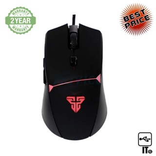 MOUSE FANTECH VX7 CRYPTO BLACK ประกัน 2Y เมาส์เกมมิ่ง เมาส์เล่นเกม เมาส์