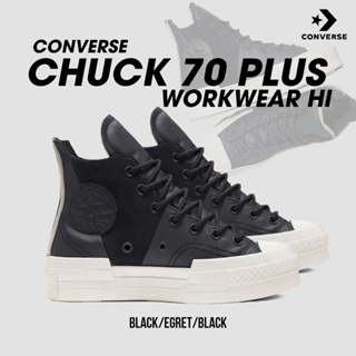 Converse คอนเวิร์ส รองเท้าผ้าใบ รองเท้าลำลอง UX Chuck 70 Plus HI A05260CF3BKXX (4200)