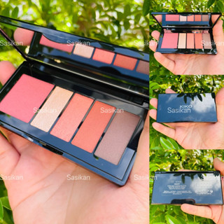 สี03 Coral Profusion/KIKO Smart Eyes And Cheeks Palette 6 g.พาเลทสำหรับดวงตาและใบหน้า