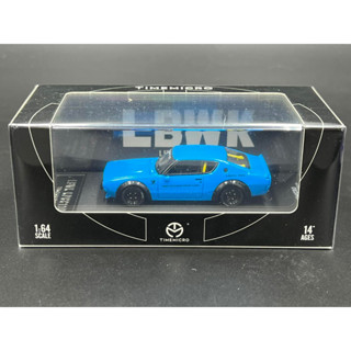 Time Micro​ 1/64 LBWK Nissan KPGC110 Blue