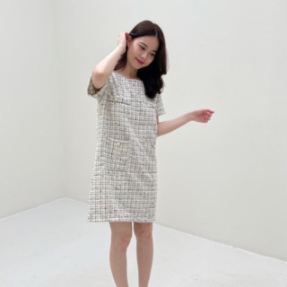 tweed dressy / ชุดเดรสผ้าทวิต dressylismm