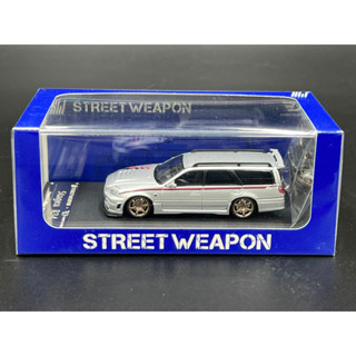 Street Weapon 1:64   Nissan Stagea R34 Silver