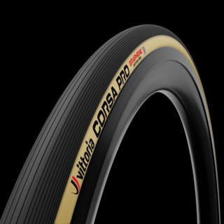 ยางนอกเสือหมอบ Vittoria รุ่น Corsa Pro ยางตัวท็อป ขอบ Cotton, TLR Hookless