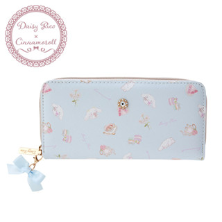 [ส่งตรงจากญี่ปุ่น] Sanrio Cinnamoroll กระเป๋าสตางค์ ใบยาว สีฟ้า (เดซี่ริโก้) ญี่ปุ่น ใหม่